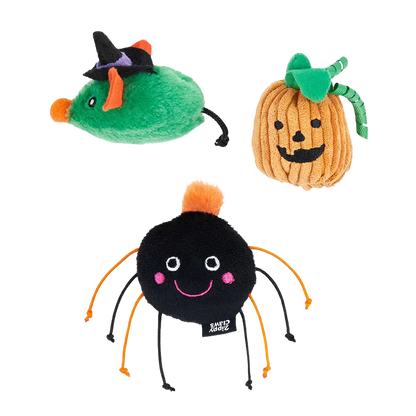 Lote de 6 juguetes de Halloween Criaturas Embrujadas para gatos