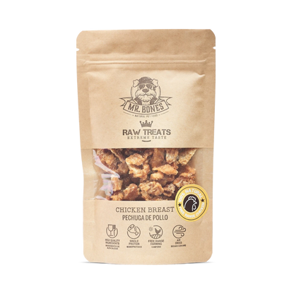 Snack di petto di pollo essiccato per cani e gatti