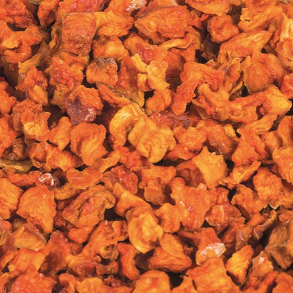Zucca essiccata all'aria per cani